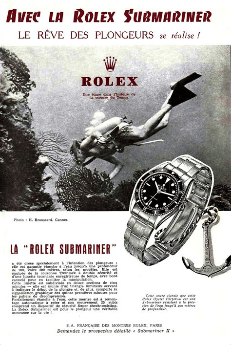 vintage rolex ad|Rolex submariner advertisement.